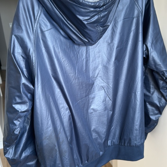 Old navy fleeced leather look jacket - Picture 5 of 6